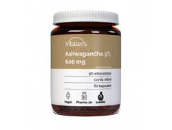 (Vitalers) Ashwagandha 9% 600mg - (60 капс)