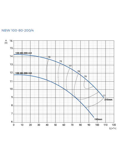 NBW 100-80-200-3.0/4-G