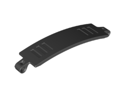 Technic, Panel Curved 3 x 13, Black (18944 / 6162372 / 6208345)