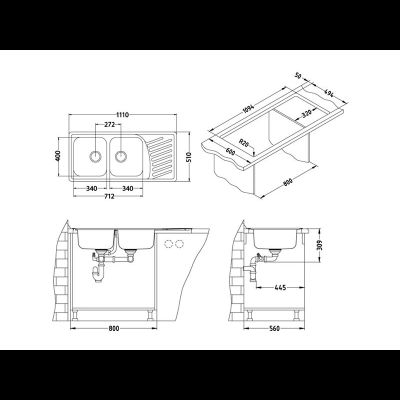 Мойка Alveus Elegant 70