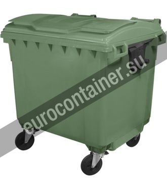 Евроконтейнер 1100 л с плоской крышкой (Сербия)