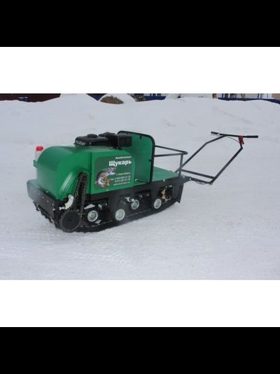 Мотобуксировщик Щукарь 380 передний привод, вариатор "Сафари"