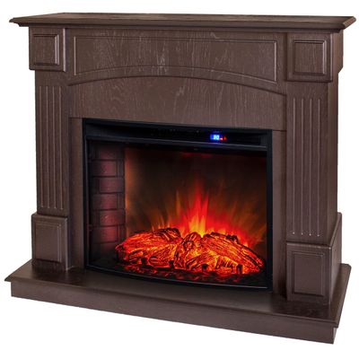 Электрокамин Carolina DN с очагом Evrika 25.5 LED