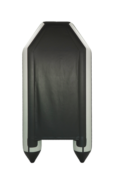 Моторная лодка Аква 2800 светло-серый/черный днище