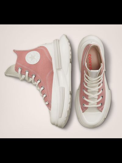 Кеды Converse Run Star Legacy CX розовые высокие на платформе
