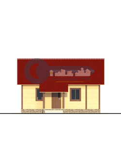 ДЖ-11 ГАБАРИТНЫЕ РАЗМЕРЫ: (6Х8М) 1 ЭТАЖ, ОБЩАЯ ПЛОЩАДЬ: 66,6М²