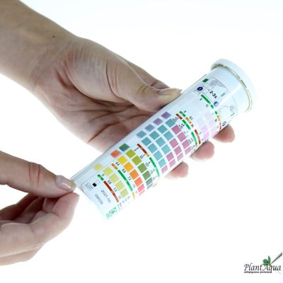 Тест 6 в 1 JBL EasyTest, тест полоски, pH,KH, GH,NO2,NO3, 50 шт