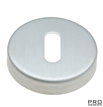 Накладка под ключ буратино на круглом основании Fratelli Cattini KEY 7-CS матовый хром 2 шт.