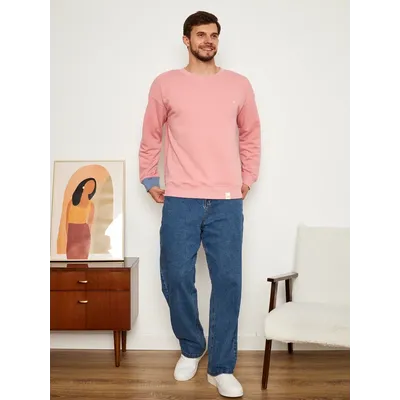 МУЖСКОЙ СВИТШОТ РОЗОВЫЙ "ВДОХНОВЕНИЕ"