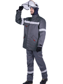 Куртка-накидка ЭлектроСтоп ТЕРМО усиленная ЗЭТВ 36.4 кал/см2