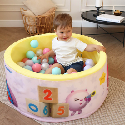 Сухой бассейн Romana Airpool "Игрушки" ДМФ-МК-02.56.01 розовый купить в Воронеже