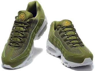 Nike Air Max 95 X Stussy Dark Olive Арт. 200MF-A