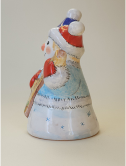 Снеговик с балалайкой