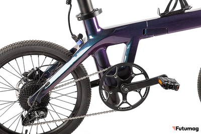 Электровелосипед складной Carbon 20" Sporto Е20FR101