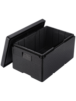 Термоконтейнер 48 л. 600*400*335 мм. для гастроем. h=200 мм. (-40°C до +110°C), плотность 60кг/м3, п/п