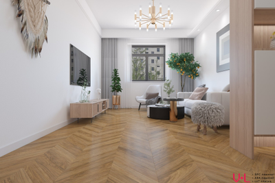 Кварцвиниловая плитка Damy Floor Chevron LVT Монсоро / Montsoreau DF09-Ch-LVT