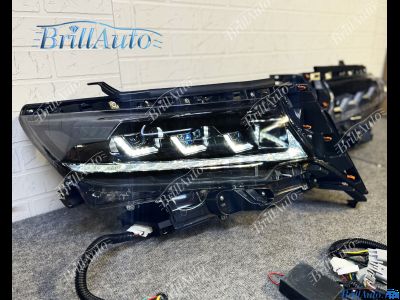 Фары Toyota Land Cruiser Prado 2018+ стиль Lexus GBT