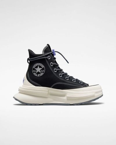 Converse Run Legacy CX Utility черные высокие на платформе A05015C