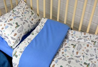 Комплект детского постельного белья КИТ с простыней 80х165х10