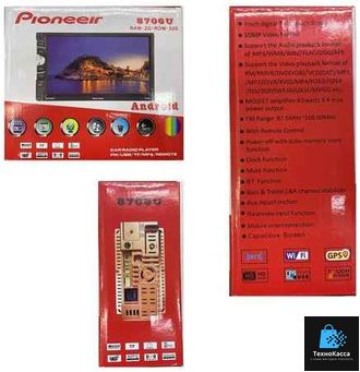 Pioneer Автомагнитола Pioneeir 8706U