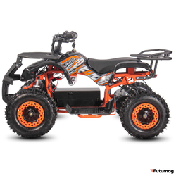 Электроквадроцикл WHITE SIBERIA SNEG MINI 1000W Оранжевый