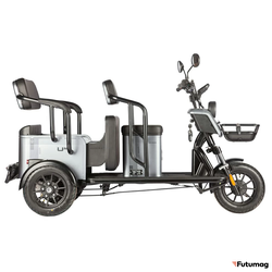 Электротрицикл Wanshida UM+ 60V 1000Вт серый