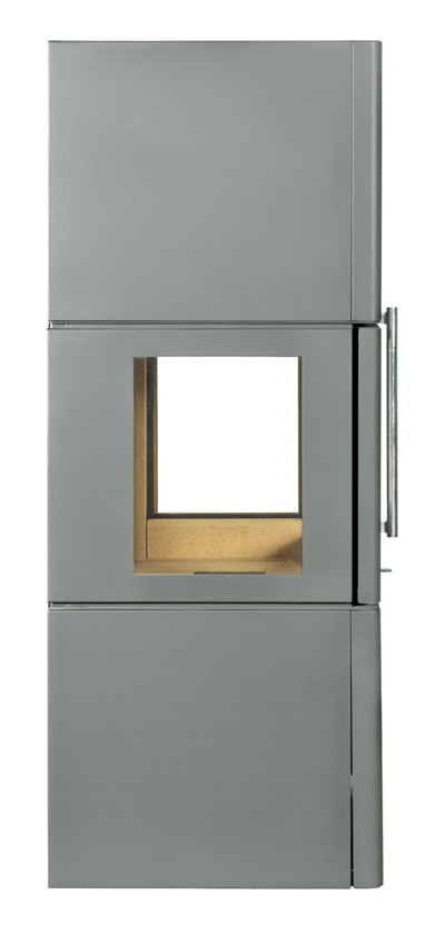 Камин Крит черный / графит, Экокамин (Россия)