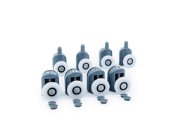 Ролики 1004 23мм один. верх,один. низ с кноп [97140]