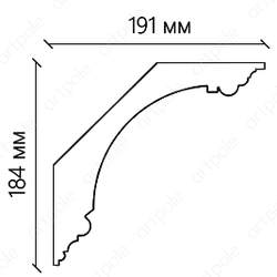 Карниз гладкий SKT222