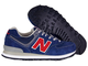 New Balance 574 Dark Blue Red (41-45) Арт. 057М