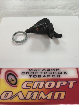 Манетка правая Microshift TS71-3L 7-ми скоростная