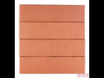 Облицовочный керамический кирпич полнотелый ЛСР красный гладкий М400, 250х120х65 мм