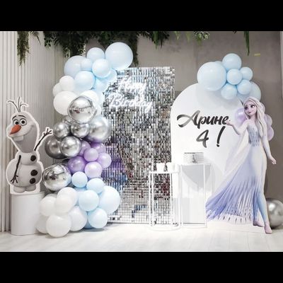 Фотозона Холодное сердце - Эльза и Олаф № 1450