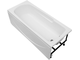 Акриловая ванна Aquanet Extra 160x70