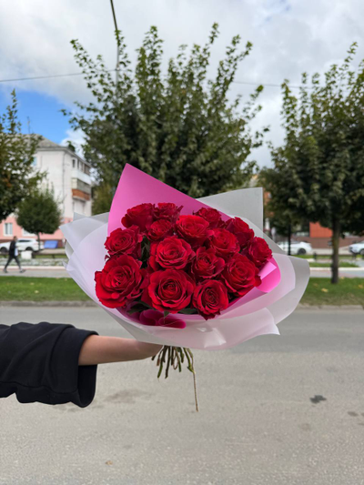 Букет "Красный бархат "