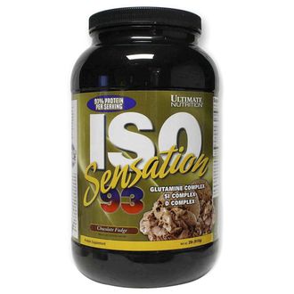 (Ultimate Nutrition) Iso Sensation - (910 гр) - (печенье крем)