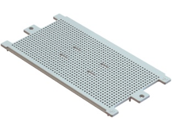 Перфорированная монтажная панель для щитов Solera Metalbox