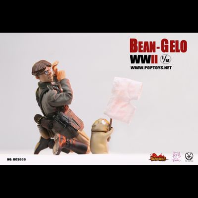 Немец "Трус" Ганс - Коллекционная фигурка 1/12 scale Bean Gelo Series Hans (BGS006) -  POPTOYS