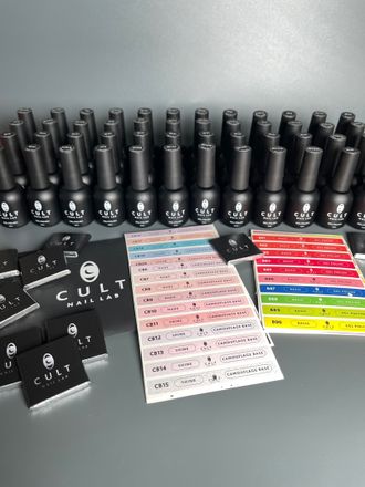 Набор гель-лаков CULT (105 шт)