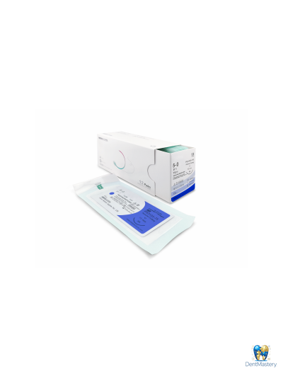 Мононить WEGO Polypropylene USP 5-0, обратно режущая игла 3/8 13 мм, 75 см — артикул P53133-75