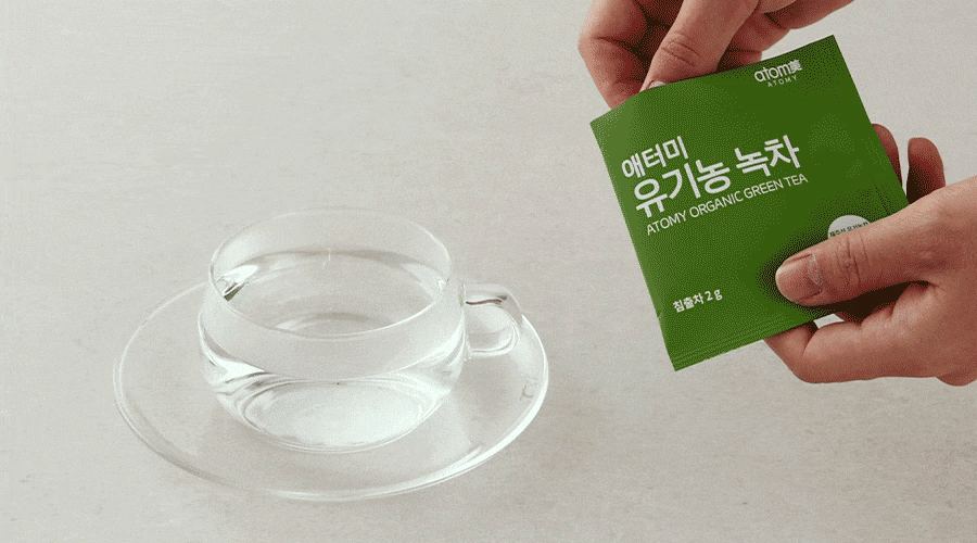 Органический зеленый чай Атоми