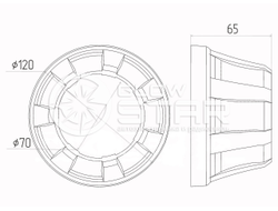 Бленда (маска) для линз №18 CONE