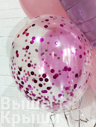 Сет "Розовый Фламинго" (15 шариков)