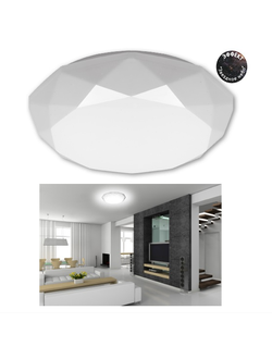 Светильник накладной светодиодный 18W 4000K звездное небо