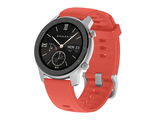 Умные часы Xiaomi Huami Amazfit GTR 42mm aluminium case, silicone strap Coral Red (Международная версия)