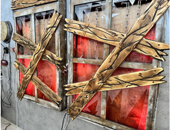 Two windows with effects