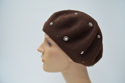 Берет Vizio 3633 BL шоколад