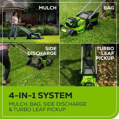 Аккумуляторная газонокосилка Greenworks GD60LM51SP