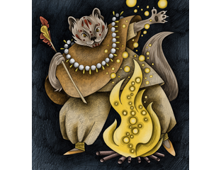 НАШИ ОТКРЫТКИ - Чеширский кот на дереве (копия)