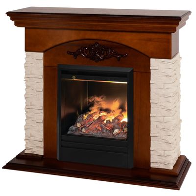 Электрокамин Neapolis NT с очагом 3D Olympic